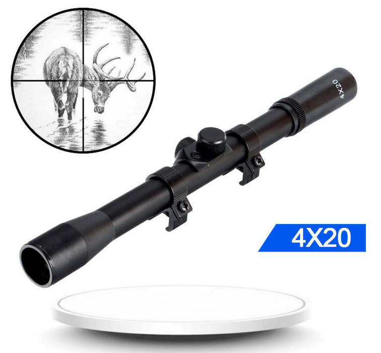 Scopes Rifle Scope for 22caliber Rifles and Air Gun 4 X 20mm for sale